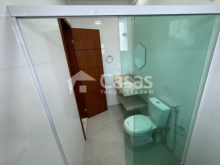 Casa 3 suites en residencial alto estándar para 10 personas