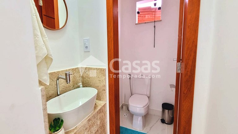 Casa com 3 suítes perto da Praia e do Centro de Porto Seguro