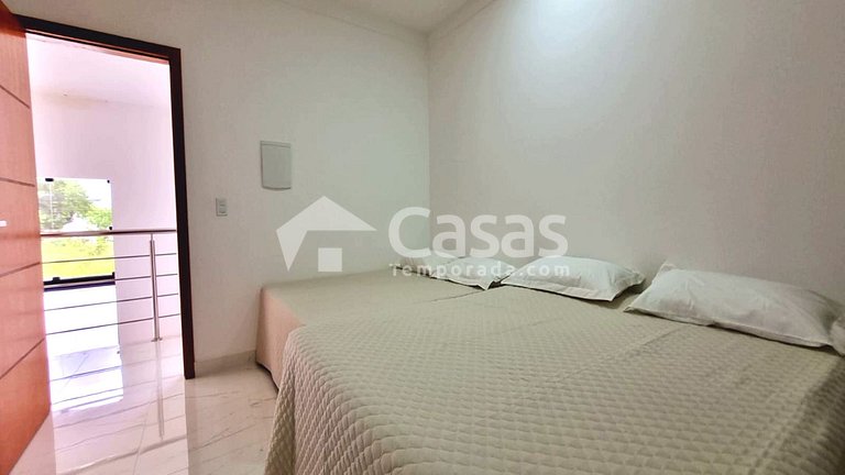 Casa com 3 suítes perto da Praia e do Centro de Porto Seguro