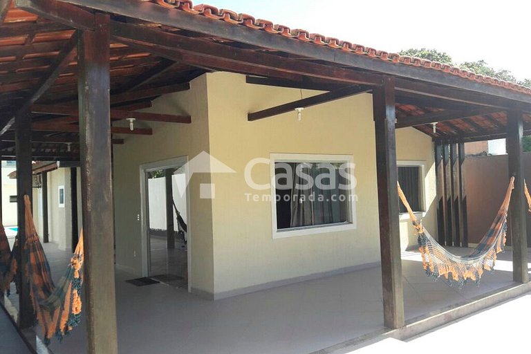 Casa com 4 suítes e 4 quartos na praia de Mundai