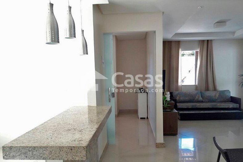 Casa com 4 suítes e 4 quartos na praia de Mundai