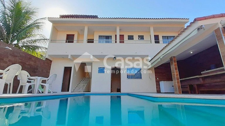 Casa com 4 suítes e 4 quartos na praia de Mundai