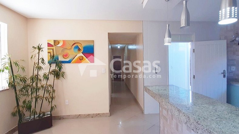 Casa com 4 suítes e 4 quartos na praia de Mundai