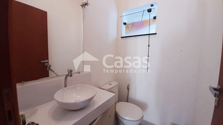 Casa com piscina e hidromassagem em Taperapuan