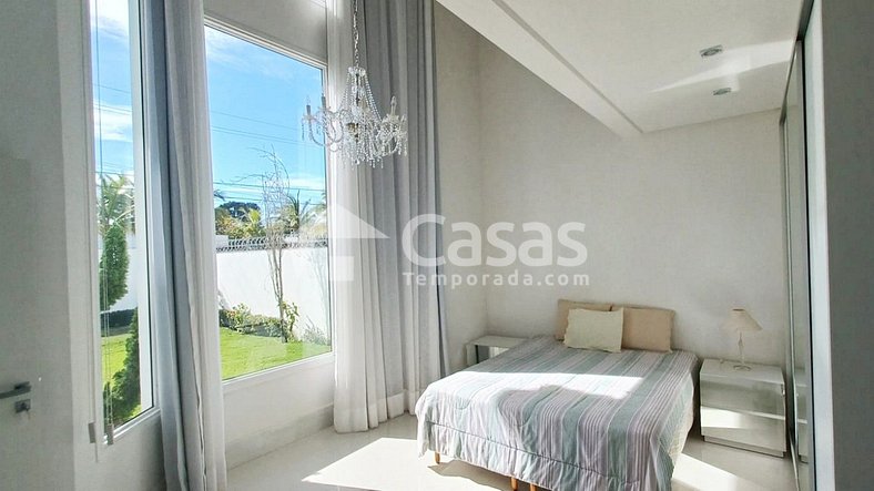 Casa com Vista mar em Condomínio para 8 pessoas