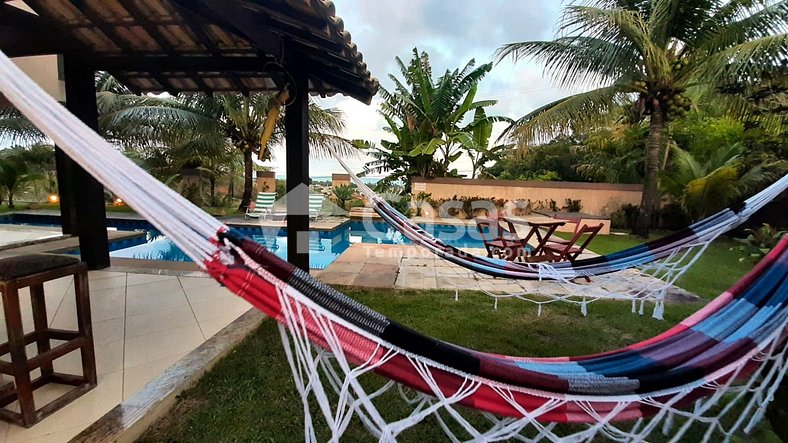 Casa com Vista para o Mar, área de Lazer Completa