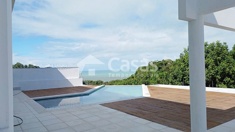 Casa con Vista al Mar en Condominio Cerrado