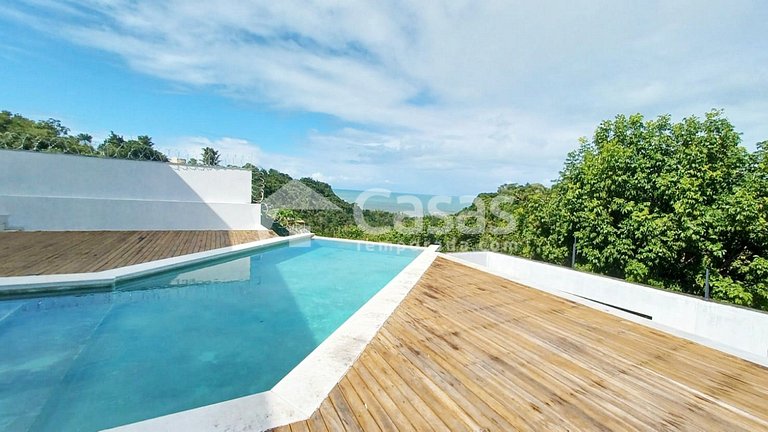 Casa con Vista al Mar en Condominio Cerrado