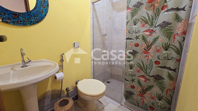 Casa temporada para 26 Pessoas, Piscina e Churrasqueira