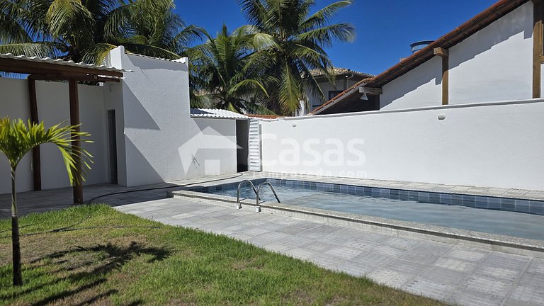 Duplex novo em condomínio na praia