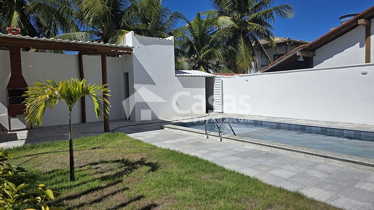 Duplex novo em condomínio na praia